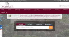 Desktop Screenshot of madeleinerealty.com